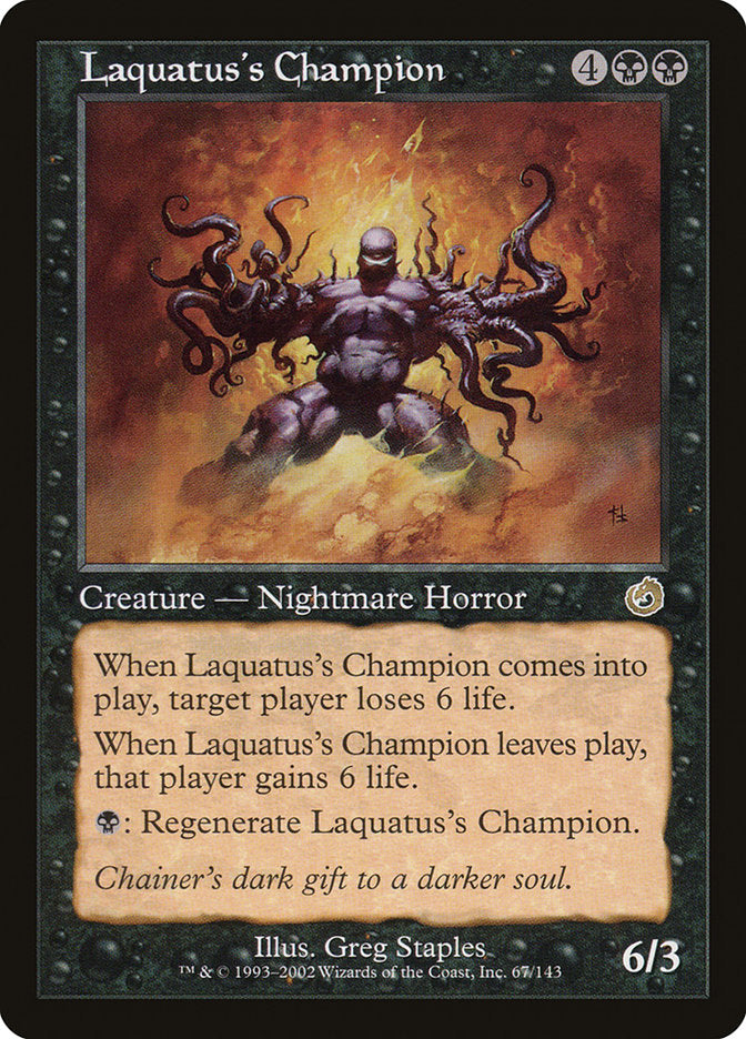Laquatus's Champion [Torment] | Dragon's Lair Comics and Fantasy Houston TX