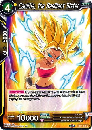 Caulifla, the Resilient Sister (BT7-084) [Assault of the Saiyans] | Dragon's Lair Comics and Fantasy Houston TX