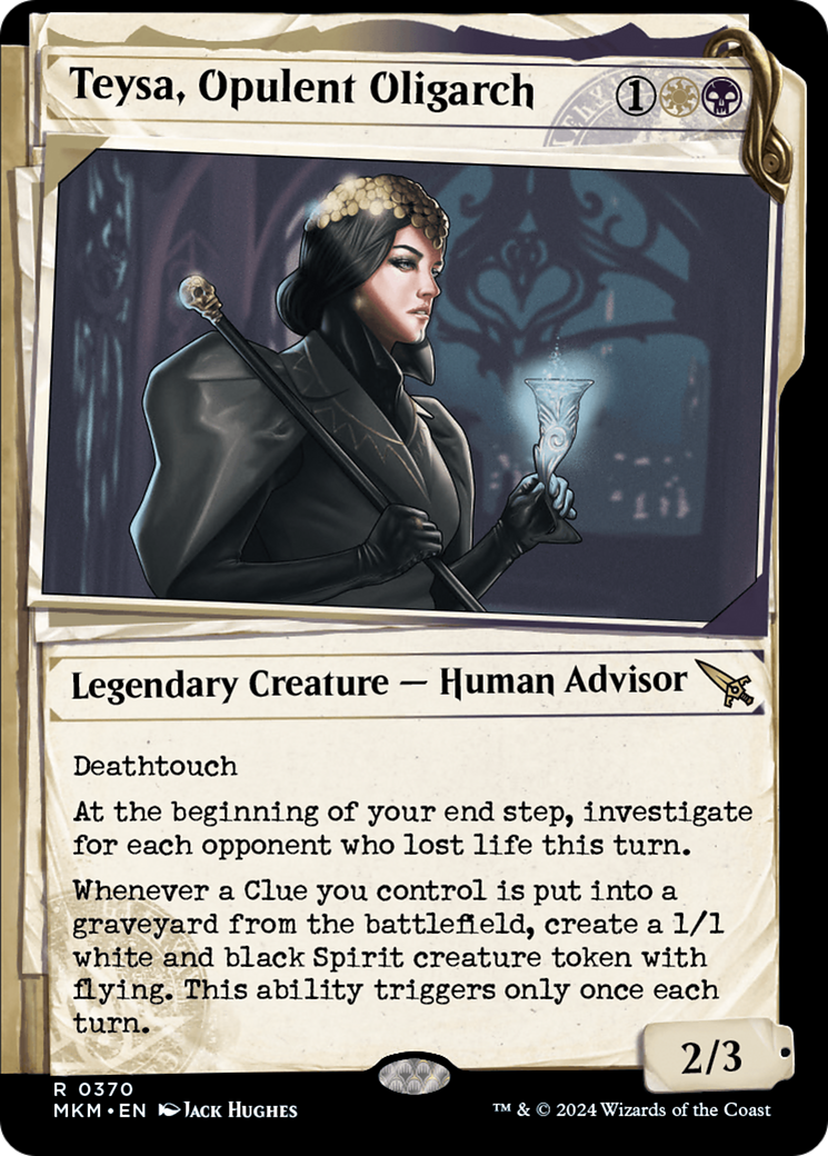 Teysa, Opulent Oligarch (Showcase) (0370) [Murders at Karlov Manor] | Dragon's Lair Comics and Fantasy Houston TX