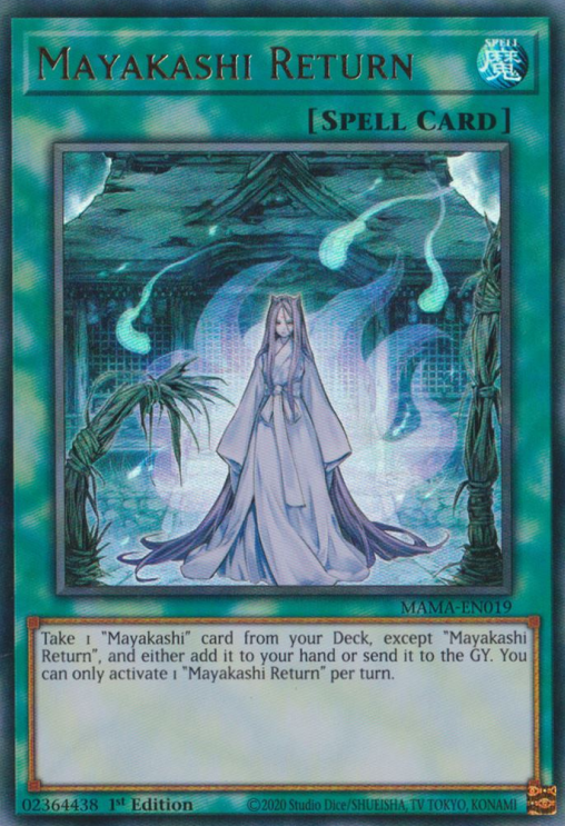 Mayakashi Return [MAMA-EN019] Ultra Rare | Dragon's Lair Comics and Fantasy Houston TX