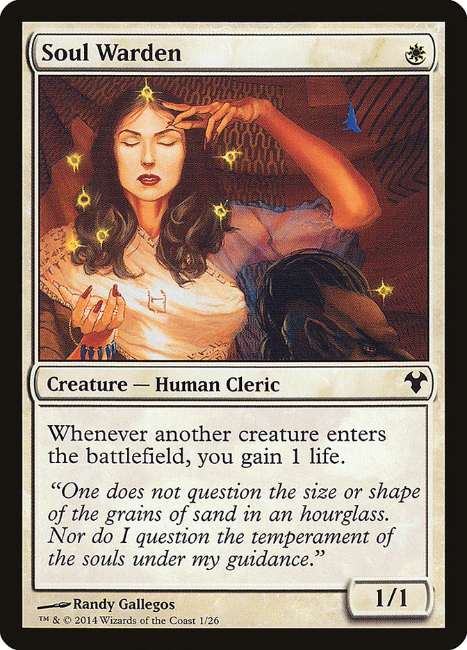 Soul Warden [Modern Event Deck 2014] | Dragon's Lair Comics and Fantasy Houston TX
