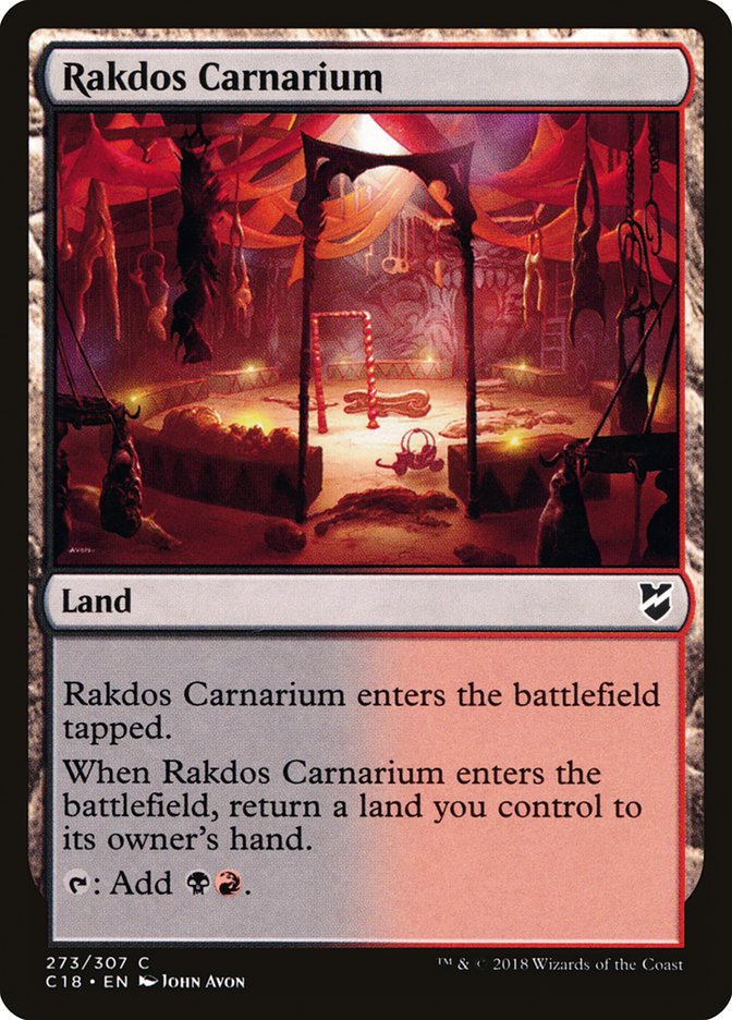 Rakdos Carnarium [Commander 2018] | Dragon's Lair Comics and Fantasy Houston TX