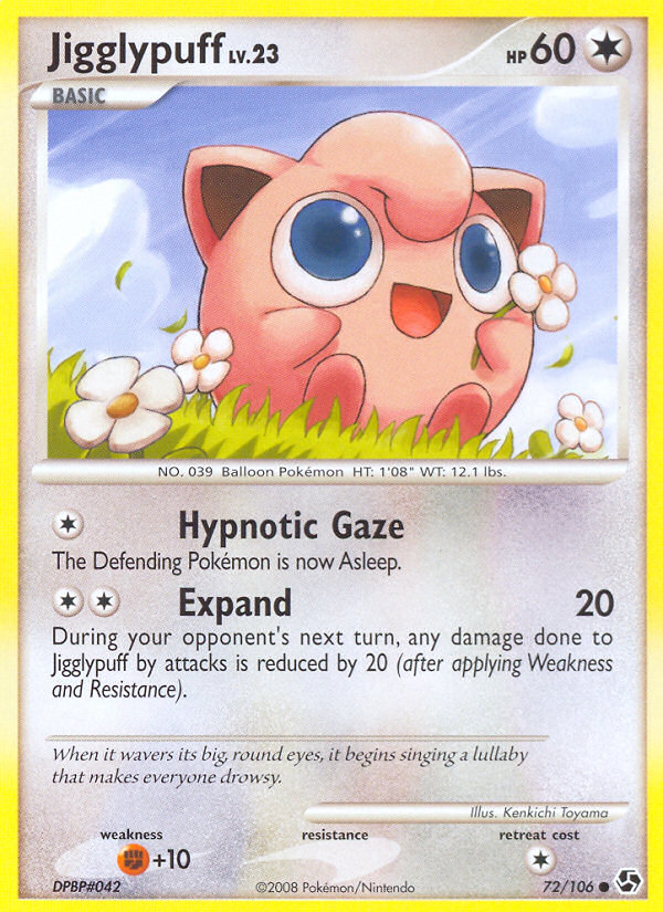 Jigglypuff (72/106) [Diamond & Pearl: Great Encounters] | Dragon's Lair Comics and Fantasy Houston TX