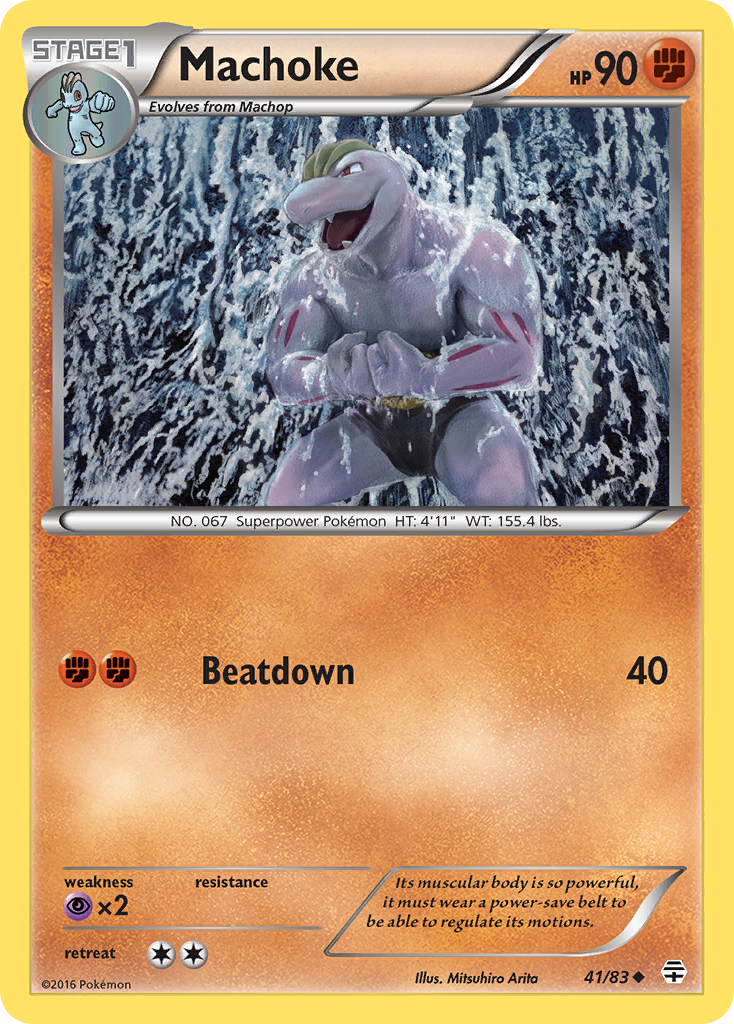 Machoke (41/83) [XY: Generations] | Dragon's Lair Comics and Fantasy Houston TX
