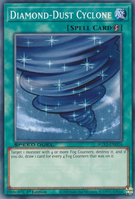 Diamond-Dust Cyclone [SGX3-ENH16] Common | Dragon's Lair Comics and Fantasy Houston TX