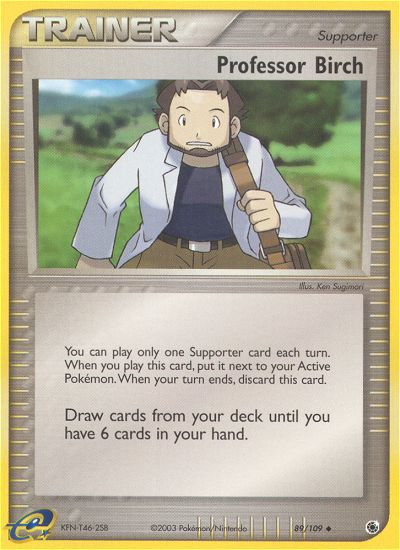 Professor Birch (89/109) [EX: Ruby & Sapphire] | Dragon's Lair Comics and Fantasy Houston TX