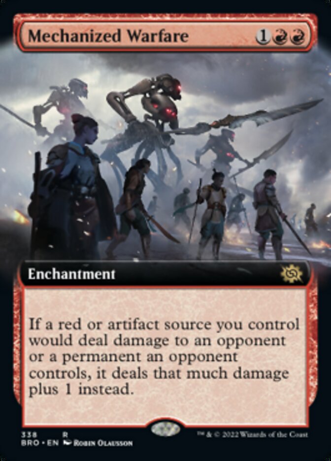 Mechanized Warfare (Extended Art) [The Brothers' War] | Dragon's Lair Comics and Fantasy Houston TX