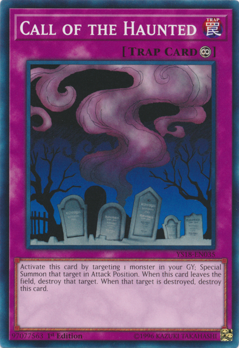 Call of the Haunted [YS18-EN035] Common | Dragon's Lair Comics and Fantasy Houston TX