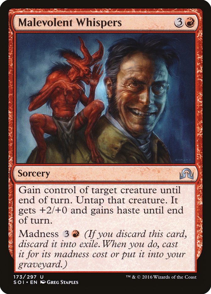 Malevolent Whispers [Shadows over Innistrad] | Dragon's Lair Comics and Fantasy Houston TX