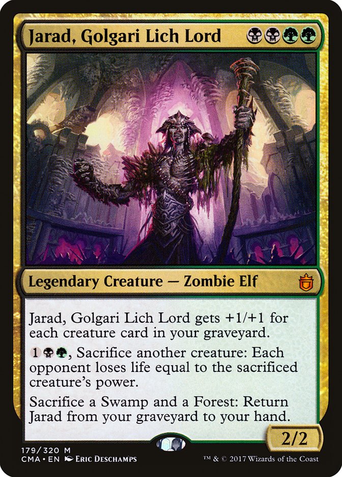 Jarad, Golgari Lich Lord [Commander Anthology] | Dragon's Lair Comics and Fantasy Houston TX