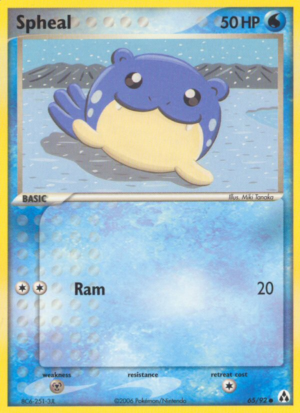 Spheal (65/92) [EX: Legend Maker] | Dragon's Lair Comics and Fantasy Houston TX