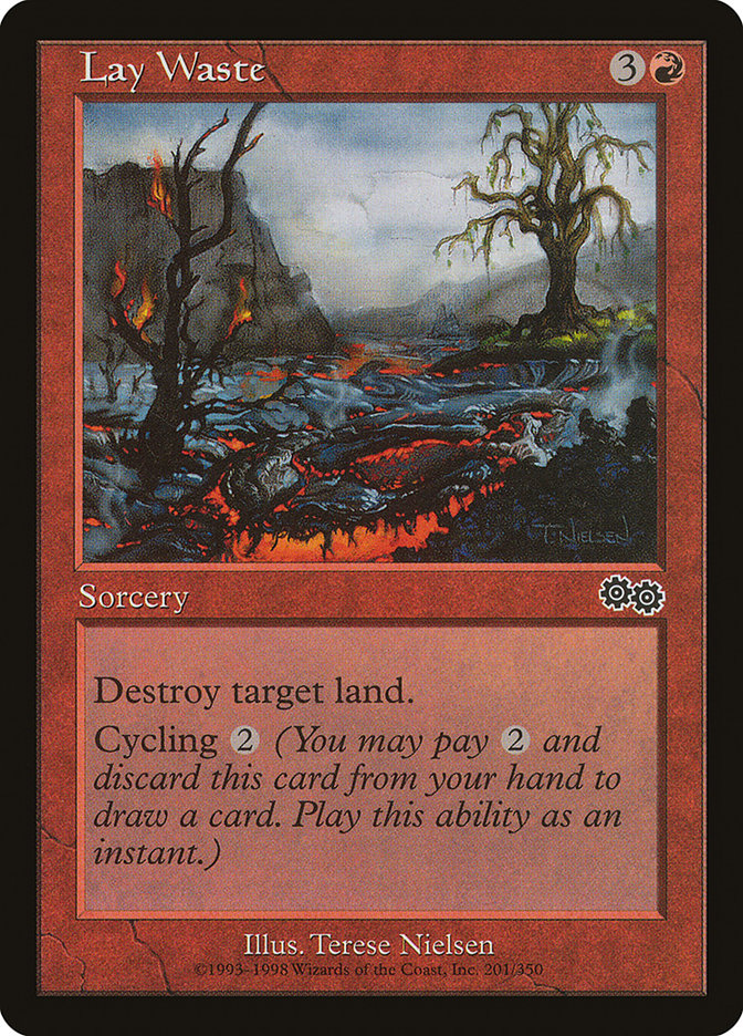 Lay Waste [Urza's Saga] | Dragon's Lair Comics and Fantasy Houston TX