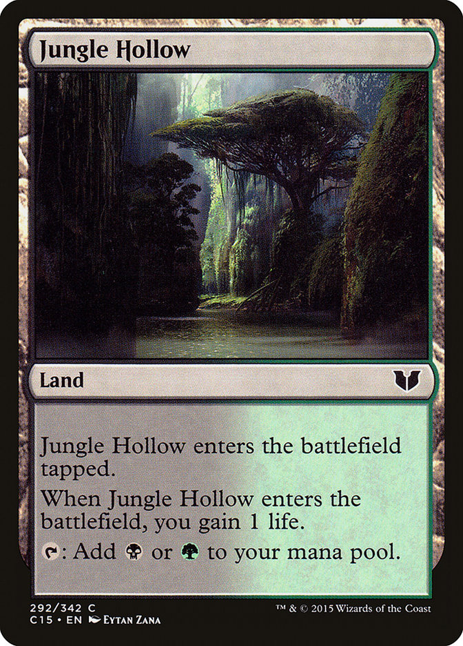 Jungle Hollow [Commander 2015] | Dragon's Lair Comics and Fantasy Houston TX