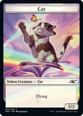 Cat // Treasure (12) Double-Sided Token [Unfinity Tokens] | Dragon's Lair Comics and Fantasy Houston TX
