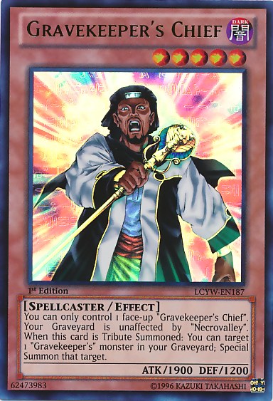Gravekeeper's Chief [LCYW-EN187] Ultra Rare | Dragon's Lair Comics and Fantasy Houston TX
