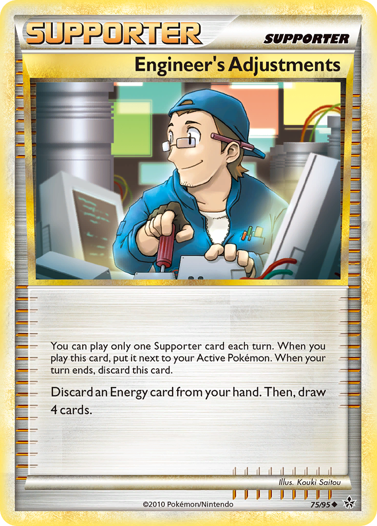 Engineer's Adjustments (75/95) [HeartGold & SoulSilver: Unleashed] | Dragon's Lair Comics and Fantasy Houston TX