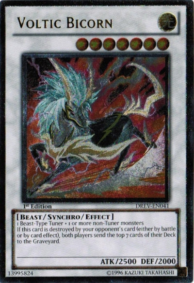 Voltic Bicorn [DREV-EN041] Ultimate Rare | Dragon's Lair Comics and Fantasy Houston TX