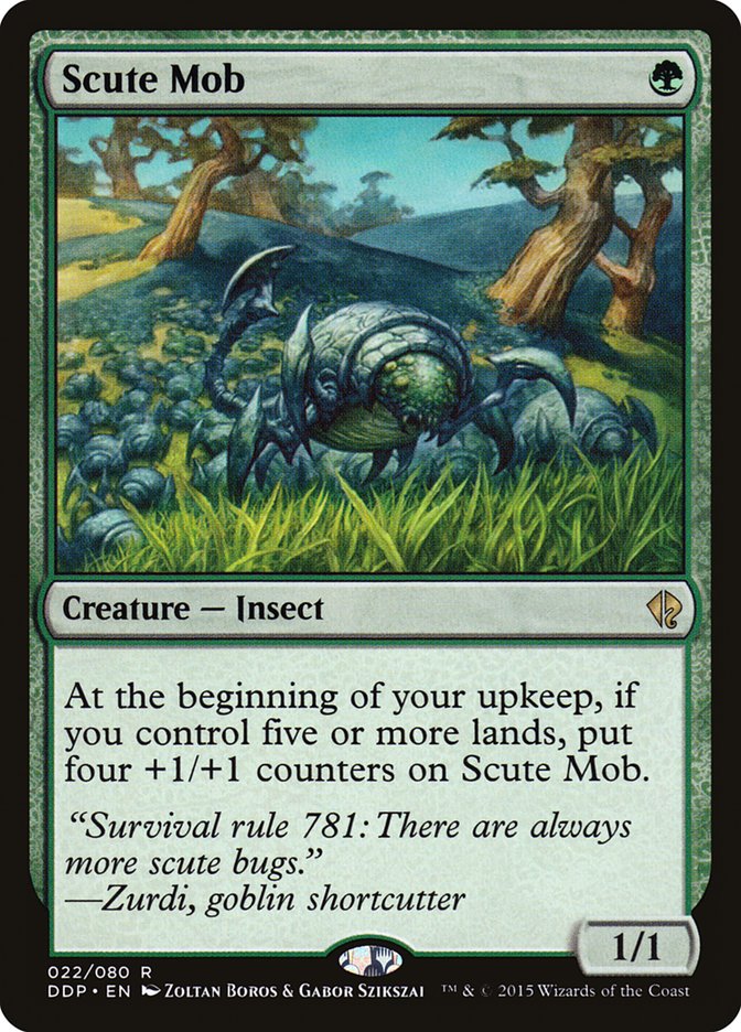 Scute Mob [Duel Decks: Zendikar vs. Eldrazi] | Dragon's Lair Comics and Fantasy Houston TX
