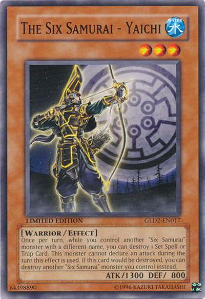 The Six Samurai - Yaichi [GLD2-EN017] Common | Dragon's Lair Comics and Fantasy Houston TX