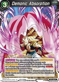 Demonic Absorption (BT9-086) [Universal Onslaught Prerelease Promos] | Dragon's Lair Comics and Fantasy Houston TX