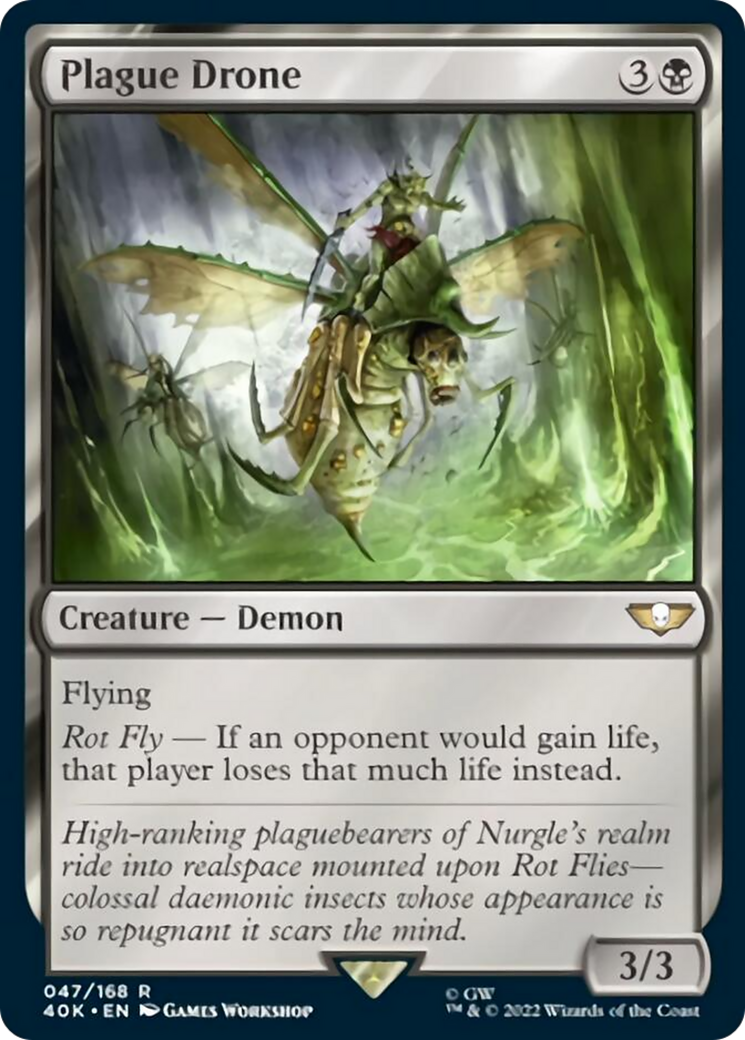 Plague Drone (Surge Foil) [Warhammer 40,000] | Dragon's Lair Comics and Fantasy Houston TX
