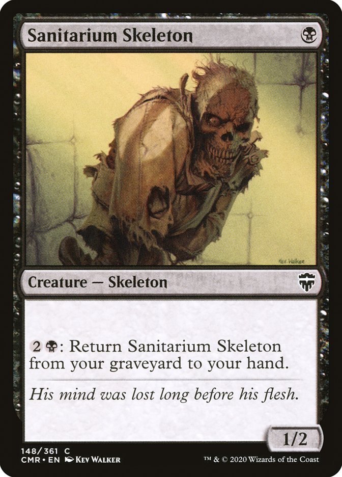 Sanitarium Skeleton [Commander Legends] | Dragon's Lair Comics and Fantasy Houston TX