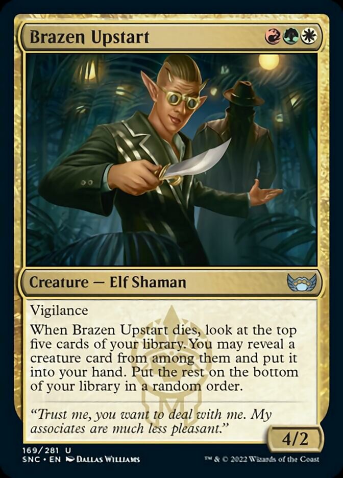 Brazen Upstart [Streets of New Capenna] | Dragon's Lair Comics and Fantasy Houston TX
