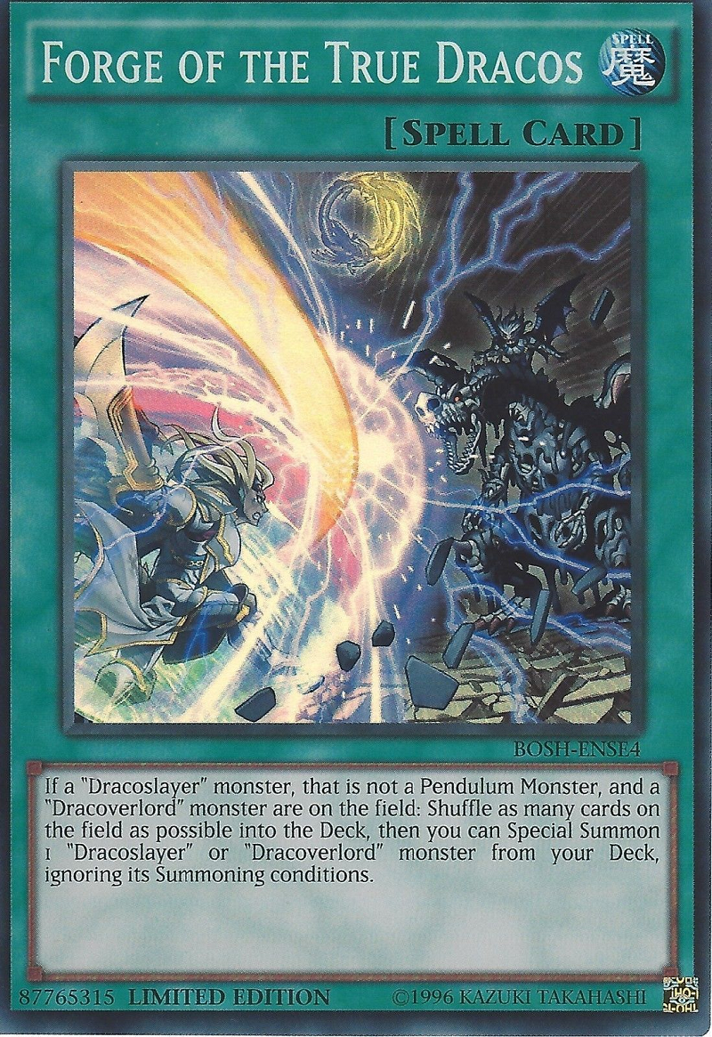 Forge of the True Dracos [BOSH-ENSE4] Super Rare | Dragon's Lair Comics and Fantasy Houston TX