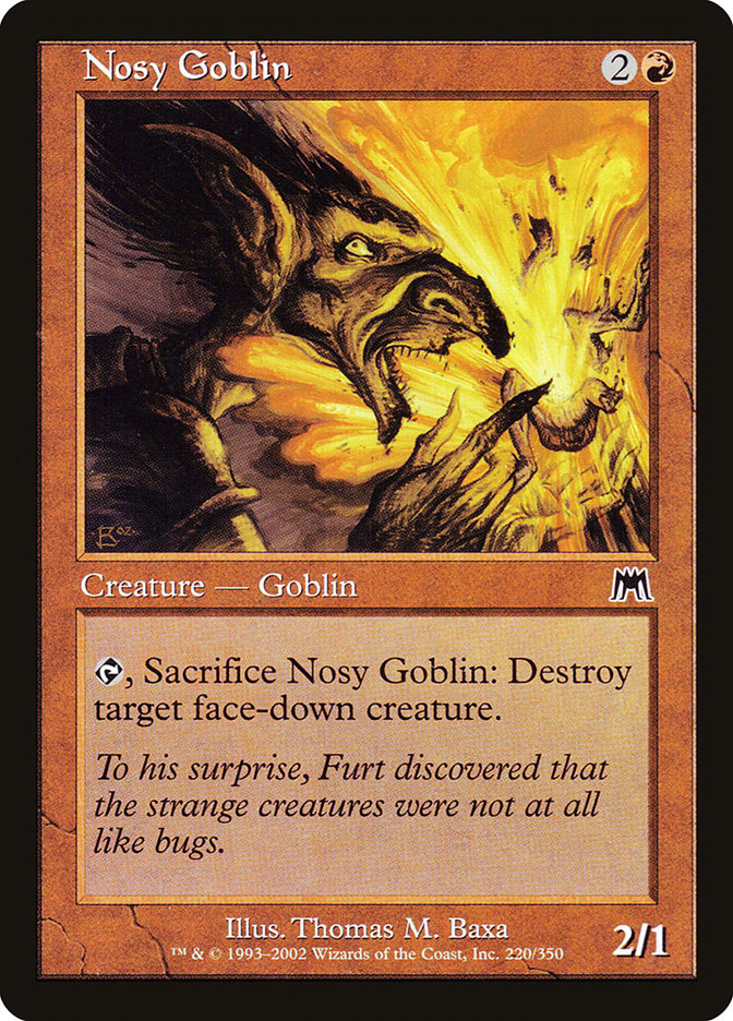 Nosy Goblin [Onslaught] | Dragon's Lair Comics and Fantasy Houston TX