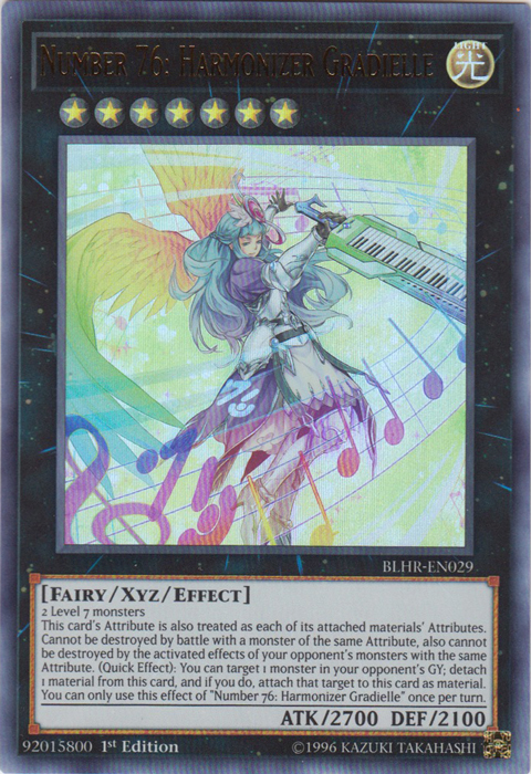 Number 76: Harmonizer Gradielle [BLHR-EN029] Ultra Rare | Dragon's Lair Comics and Fantasy Houston TX