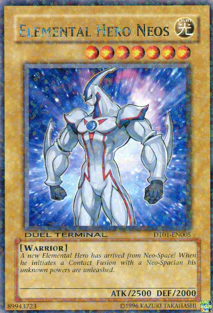 Elemental Hero Neos [DT01-EN005] Rare | Dragon's Lair Comics and Fantasy Houston TX