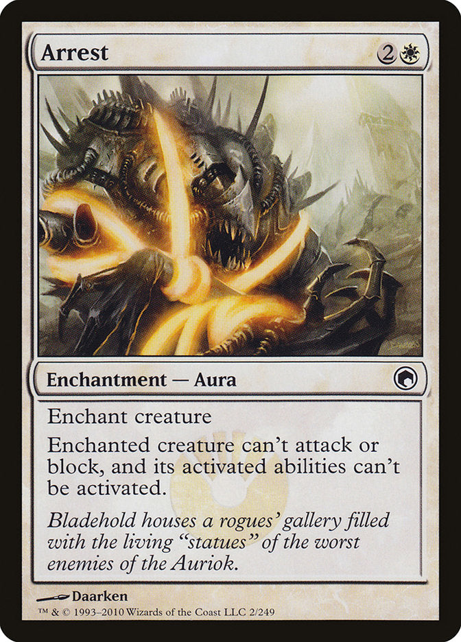 Arrest [Scars of Mirrodin] | Dragon's Lair Comics and Fantasy Houston TX