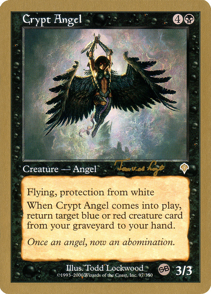 Crypt Angel (Tom van de Logt) (SB) [World Championship Decks 2001] | Dragon's Lair Comics and Fantasy Houston TX