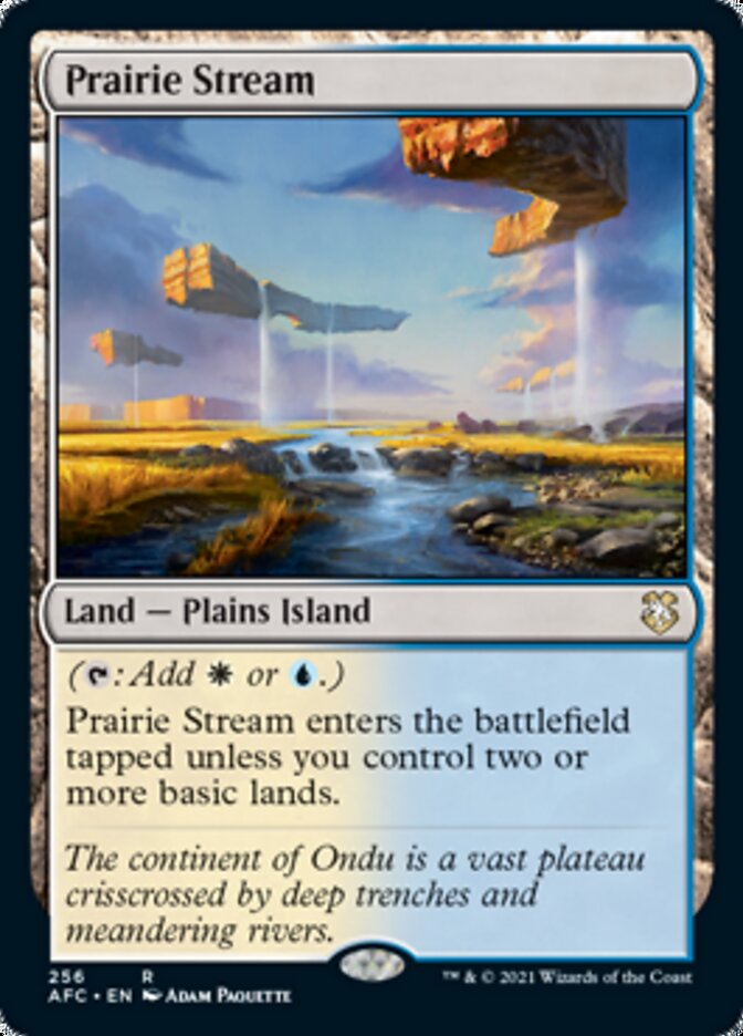 Prairie Stream [Dungeons & Dragons: Adventures in the Forgotten Realms Commander] | Dragon's Lair Comics and Fantasy Houston TX