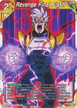 Revenge Final Flash (P-171) [Promotion Cards] | Dragon's Lair Comics and Fantasy Houston TX