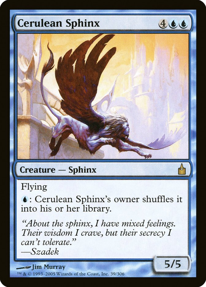 Cerulean Sphinx [Ravnica: City of Guilds] | Dragon's Lair Comics and Fantasy Houston TX