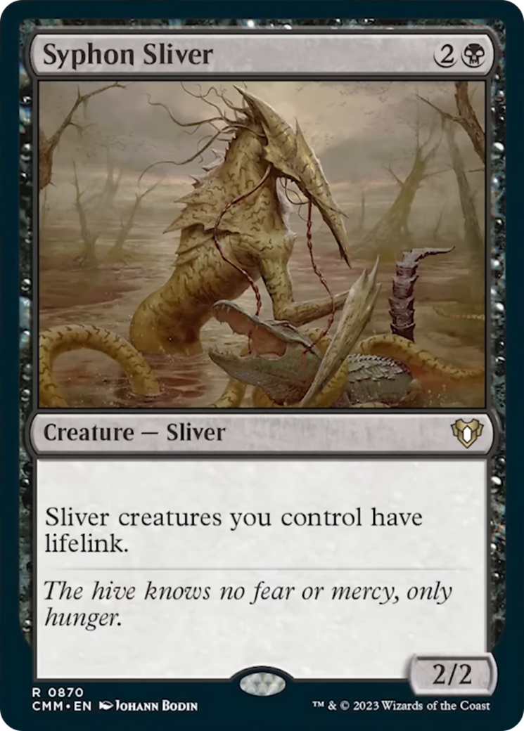 Syphon Sliver [Commander Masters] | Dragon's Lair Comics and Fantasy Houston TX