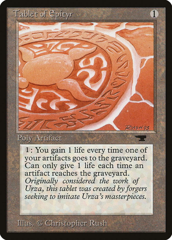 Tablet of Epityr [Antiquities] | Dragon's Lair Comics and Fantasy Houston TX