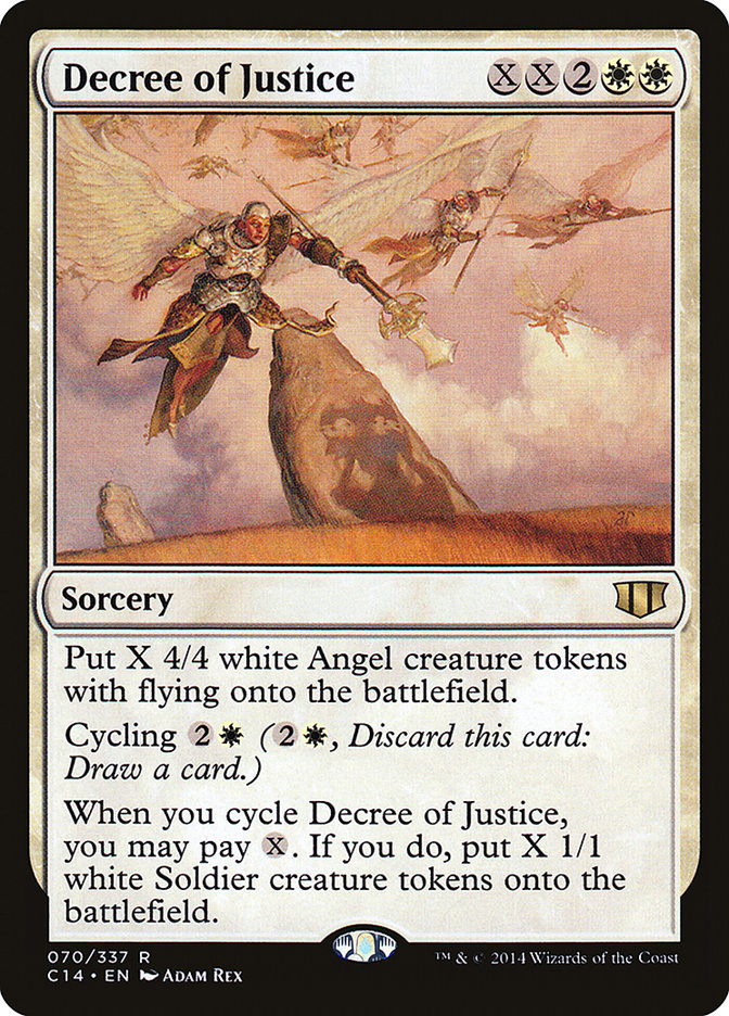 Decree of Justice [Commander 2014] | Dragon's Lair Comics and Fantasy Houston TX