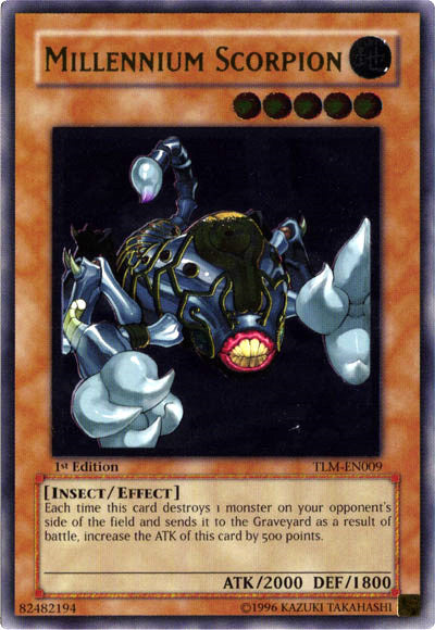 Millennium Scorpion [TLM-EN009] Ultimate Rare | Dragon's Lair Comics and Fantasy Houston TX