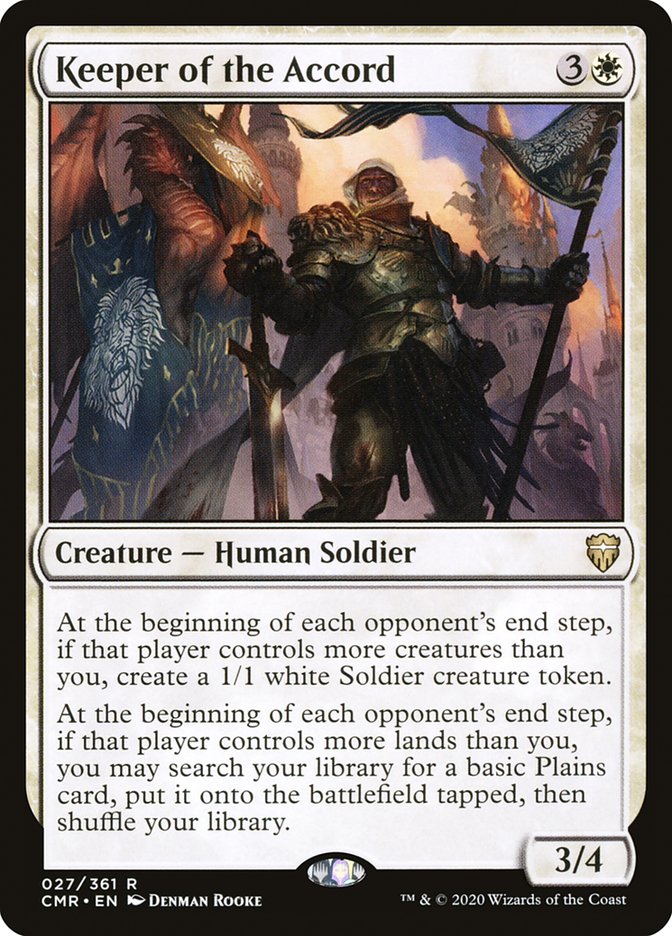 Keeper of the Accord [Commander Legends] | Dragon's Lair Comics and Fantasy Houston TX