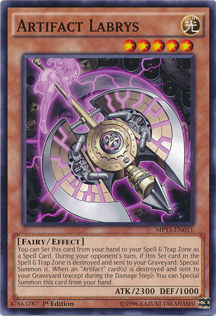 Artifact Labrys [MP15-EN011] Common | Dragon's Lair Comics and Fantasy Houston TX