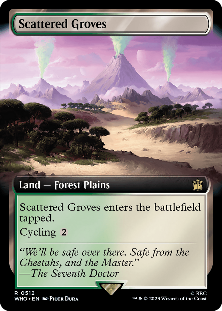 Scattered Groves (Extended Art) [Doctor Who] | Dragon's Lair Comics and Fantasy Houston TX