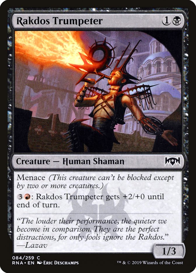 Rakdos Trumpeter [Ravnica Allegiance] | Dragon's Lair Comics and Fantasy Houston TX