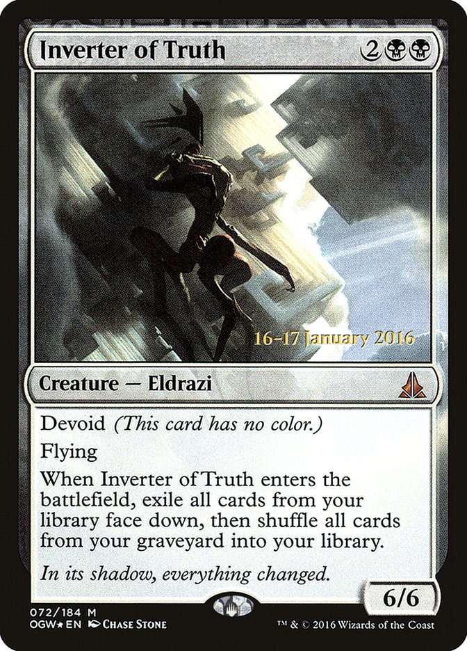 Inverter of Truth [Oath of the Gatewatch Prerelease Promos] | Dragon's Lair Comics and Fantasy Houston TX