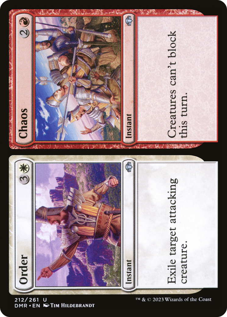 Order // Chaos [Dominaria Remastered] | Dragon's Lair Comics and Fantasy Houston TX
