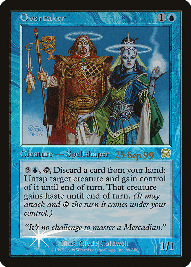Overtaker [Mercadian Masques Promos] | Dragon's Lair Comics and Fantasy Houston TX