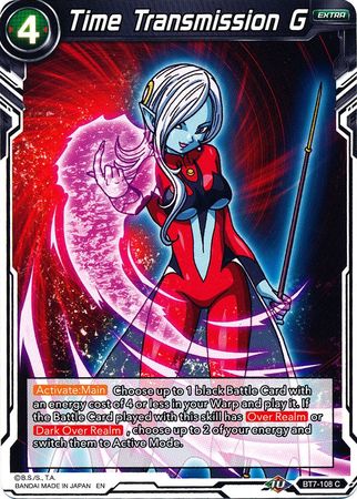 Time Transmission G (BT7-108) [Assault of the Saiyans] | Dragon's Lair Comics and Fantasy Houston TX