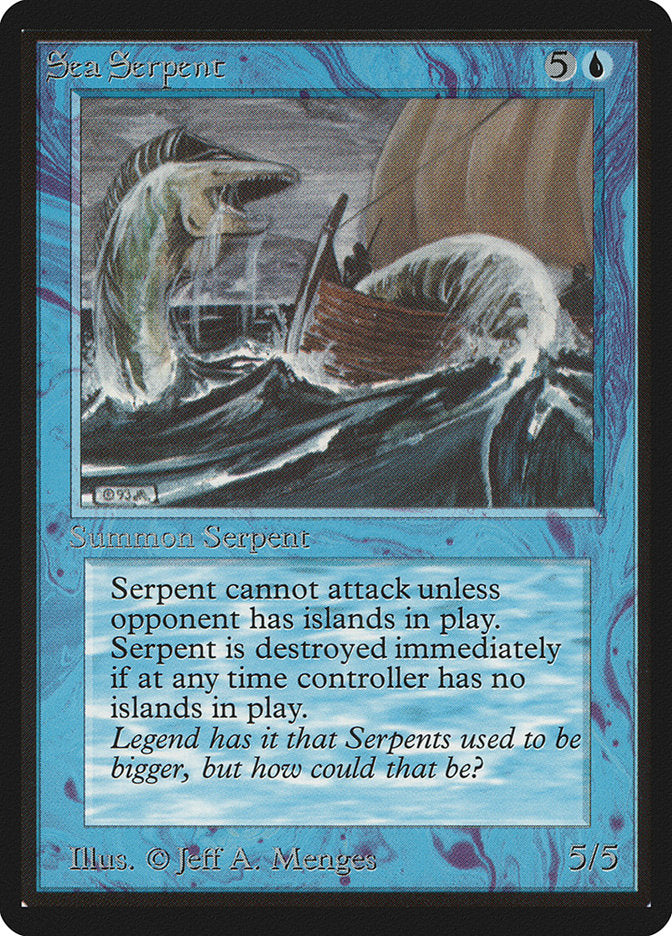 Sea Serpent [Beta Edition] | Dragon's Lair Comics and Fantasy Houston TX