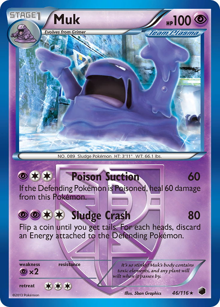 Muk (46/116) [Black & White: Plasma Freeze] | Dragon's Lair Comics and Fantasy Houston TX